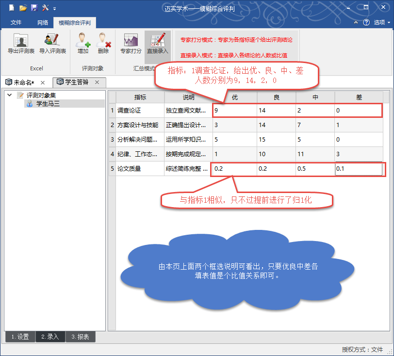 迈实为您提供最好用的模糊综合评价软件